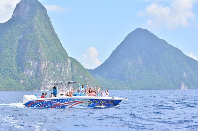 St Lucia Private Boat Tour/Sightseeing/Snorkeling - Leaving Rodney Bay Marina for the west coast