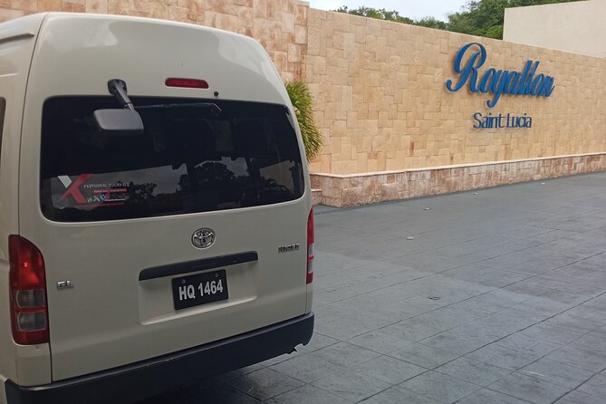 St Lucia Private Round Trip Airport Transfer GFL Charles Airport - What the 15 to 30 minute drive is really like