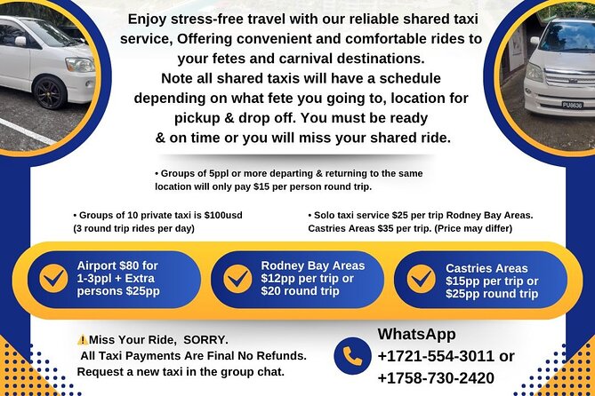 St. Lucia Private Transport - What past experiences suggest about Andel