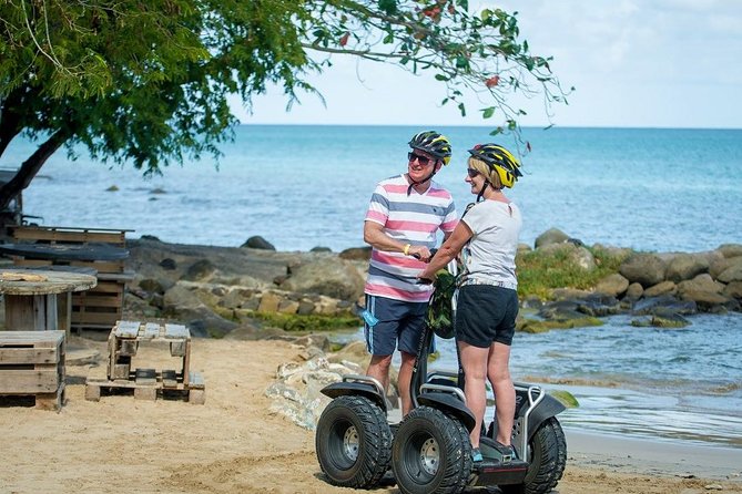 St Lucia Rodney Bay Village Segway Adventure - Getting started near Rodney Bay