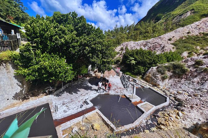 St Lucia Sulphur Springs Drive- in Volcano Tour & Therapeutic Mud baths - The Pitons near Soufrière