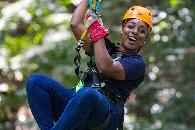 St Lucia Ultimate 3: Aerial Tram, Zipline and Hiking at Rainforest Adventures - Eight lines and 16 platforms in the canopy