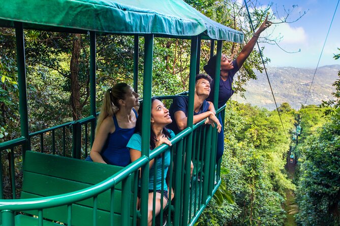 St Lucia Ultimate 3 Package: Aerial Tram, Zipline and Hiking - Aerial tram: the calmest part of the day