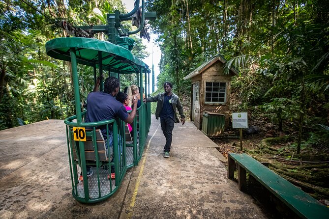 St. Lucia Zip line, Aerial Tram and Hiking tour Ultimate 3 - A rainforest ride with a zip line finish