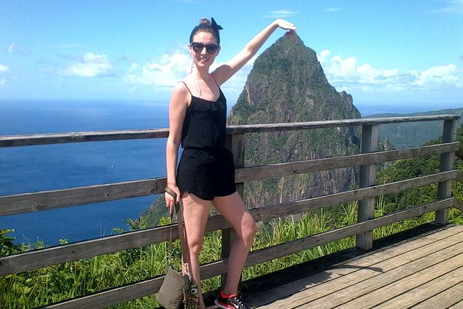 Tet Paul "Stairway to heaven" Tour in St Lucia - Morne Fortune gives you a quick capital view